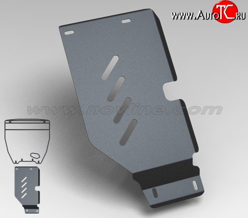 3 059 р. Защита коробки передач Novline (2.0, АКПП, 3 мм) Subaru Forester SH (2008-2013)  с доставкой в г. Новочеркасск