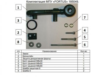 11 749 р. Замок КПП FORTUS АТ+  Subaru XV  GT/G24 (2017-2024) дорестайлинг, рестайлинг  с доставкой в г. Новочеркасск. Увеличить фотографию 3