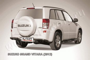 4 399 р. Уголки d57 Suzuki Grand Vitara JT 5 дверей 2-ой рестайлинг (2012-2016) (Цвет: серебристый)  с доставкой в г. Новочеркасск. Увеличить фотографию 1