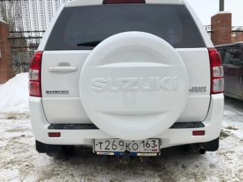 6 949 р. Пластиковый колпак запасного колеса SUZUKI (верхняя часть, 225/70/16) Suzuki Grand Vitara JT 5 дверей 2-ой рестайлинг (2012-2016) (неокрашенный)  с доставкой в г. Новочеркасск. Увеличить фотографию 10