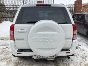 6 949 р. Пластиковый колпак запасного колеса SUZUKI (верхняя часть, 225/70/16) Suzuki Grand Vitara JT 5 дверей 2-ой рестайлинг (2012-2016) (неокрашенный)  с доставкой в г. Новочеркасск. Увеличить фотографию 11