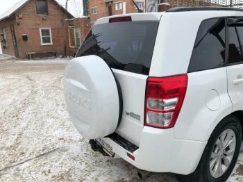 6 949 р. Пластиковый колпак запасного колеса SUZUKI (верхняя часть, 225/70/16) Suzuki Grand Vitara JT 5 дверей 2-ой рестайлинг (2012-2016) (неокрашенный)  с доставкой в г. Новочеркасск. Увеличить фотографию 13