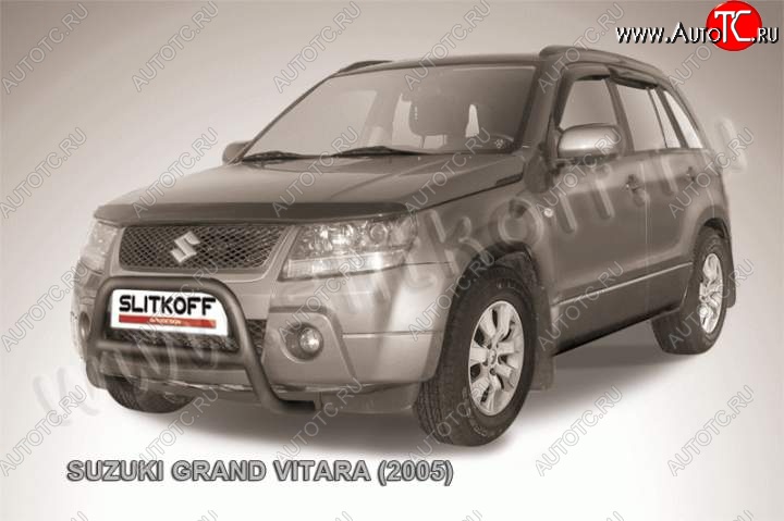 14 999 р. Кенгурятник d57 низкий  Suzuki Grand Vitara ( JT 3 двери,  JT 5 дверей) (2008-2012) 1-ый рестайлинг, 1-ый рестайлинг (Цвет: серебристый)  с доставкой в г. Новочеркасск