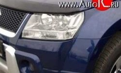 Прозрачная защита передних фар Novline Suzuki Grand Vitara JT 5 дверей дорестайлинг (2005-2008)