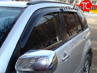 3 399 р. Дефлекторы окон (ветровики) Novline 4 шт  Suzuki Grand Vitara ( JT 5 дверей,  JT 3 двери) (2005-2012) дорестайлинг, 1-ый рестайлинг, 1-ый рестайлинг  с доставкой в г. Новочеркасск