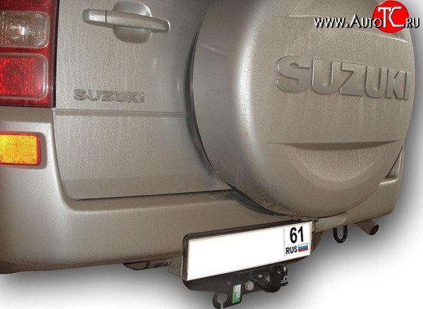 8 999 р. Фаркоп Лидер Плюс (до 2000 кг) Suzuki Grand Vitara JT 5 дверей дорестайлинг (2005-2008) (Без электропакета)  с доставкой в г. Новочеркасск