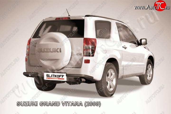 4 399 р. Уголки d57  Suzuki Grand Vitara  JT 3 двери (2005-2008) дорестайлинг (Цвет: серебристый)  с доставкой в г. Новочеркасск