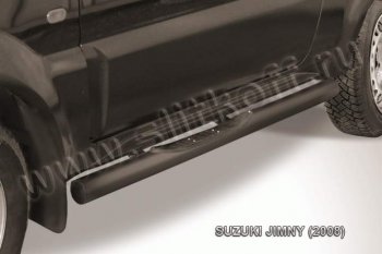 Защита порогов Slitkoff Suzuki (Сузуки) Jimny (Жимни)  JB23/JB43 (2002-2012) JB23/JB43 1-ый рестайлинг