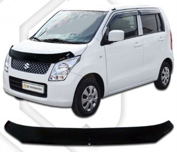 Дефлектор капота CA-Plastiс Suzuki Wagon R MH23S (2008-2012)