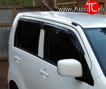 1 249 р. Комплект дефлекторов окон SkyLine Suzuki Wagon R MH23S (2008-2012)  с доставкой в г. Новочеркасск