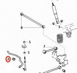 269 р. Полиуретановая втулка Точка Опоры (19 мм) Toyota 4Runner N210 дорестайлинг (2002-2005)  с доставкой в г. Новочеркасск. Увеличить фотографию 2