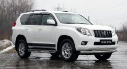 4 699 р. Молдинги RA Toyota Land Cruiser Prado J150 1-ый рестайлинг (2013-2017) (Поверхность глянец (под окраску), Неокрашенные)  с доставкой в г. Новочеркасск. Увеличить фотографию 4