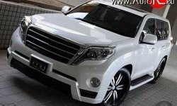 14 949 р. Решётка радиатора ZEUS Exclusive Toyota Land Cruiser Prado J150 1-ый рестайлинг (2013-2017) (Неокрашенная)  с доставкой в г. Новочеркасск. Увеличить фотографию 4