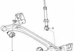 2 399 р. Полиуретановый сайлентблок балки задней подвески Точка Опоры Toyota Allex E12# 2-ой рестайлинг (2004-2006)  с доставкой в г. Новочеркасск. Увеличить фотографию 2
