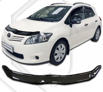 Дефлектор капота CA-Plastiс Toyota Auris E150 хэтчбэк 5 дв. рестайлинг (2010-2012)