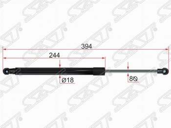 Газовый упор крышки багажника SAT Toyota Auris E180 хэтчбэк 5 дв. дорестайлинг (2012-2016)