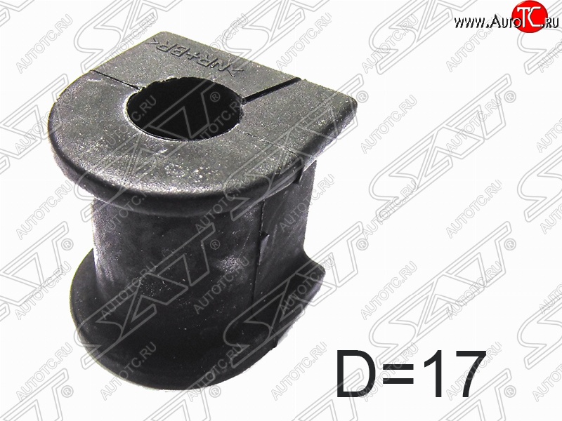 91 р. Резиновая втулка переднего стабилизатора (D=17) SAT Toyota Mark 2 Qualis седан (1997-2002)  с доставкой в г. Новочеркасск