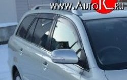 999 р. Комплект дефлекторов окон (ветровиков) 4 шт. (универсал) Russtal Toyota Avensis T250 универсал дорестайлинг (2003-2006)  с доставкой в г. Новочеркасск. Увеличить фотографию 1