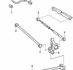 649 р. Полиуретановый сайлентблок передней поперечной тяги задней подвески Точка Опоры Toyota Caldina T210 дорестайлинг универсал (1997-1999)  с доставкой в г. Новочеркасск. Увеличить фотографию 2