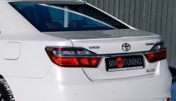 4 649 р. Козырёк на заднее стекло Tuning-Sport Toyota Camry XV55 1-ый рестайлинг (2014-2017) (Неокрашенный)  с доставкой в г. Новочеркасск. Увеличить фотографию 5