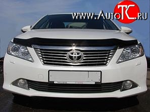 3 199 р. Дефлектор капота NovLine Toyota Camry XV50 дорестайлинг (2011-2014)  с доставкой в г. Новочеркасск