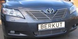 6 499 р. Декоративная вставка решетки радиатора Berkut  Toyota Camry  XV40 (2009-2011) рестайлинг  с доставкой в г. Новочеркасск. Увеличить фотографию 1