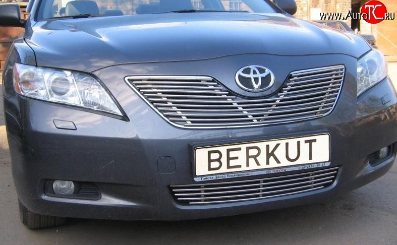 6 499 р. Декоративная вставка решетки радиатора Berkut Toyota Camry XV40 рестайлинг (2009-2011)  с доставкой в г. Новочеркасск