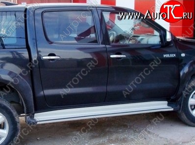 18 399 р. Пороги Vigo CT Toyota Hilux AN20,AN30  2-ой рестайлинг (2011-2016)  с доставкой в г. Новочеркасск