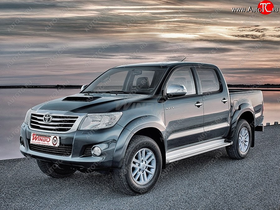 15 299 р. Подножки боковые WINBO OE Style Toyota Hilux AN20,AN30  2-ой рестайлинг (2011-2016)  с доставкой в г. Новочеркасск