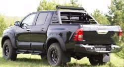 3 499 р. Брызговики под расширители колесных арок с выносом 50 мм RA Toyota Hilux AN120 дорестайлинг (2016-2020)  с доставкой в г. Новочеркасск. Увеличить фотографию 3