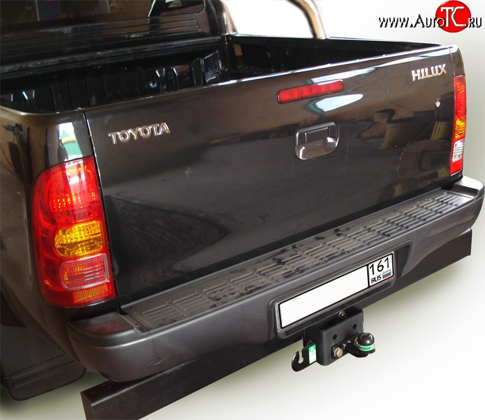 10 749 р. Фаркоп (double cab с усилителем бампера) NovLine  Toyota Hilux  AN10,AN20 (2004-2011) дорестайлинг, 1-ый рестайлинг  с доставкой в г. Новочеркасск