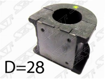 144 р. Втулка переднего стабилизатора SAT (D=28)  Toyota Ipsum  ACM20 (2001-2009) дорестайлинг, рестайлинг  с доставкой в г. Новочеркасск. Увеличить фотографию 1