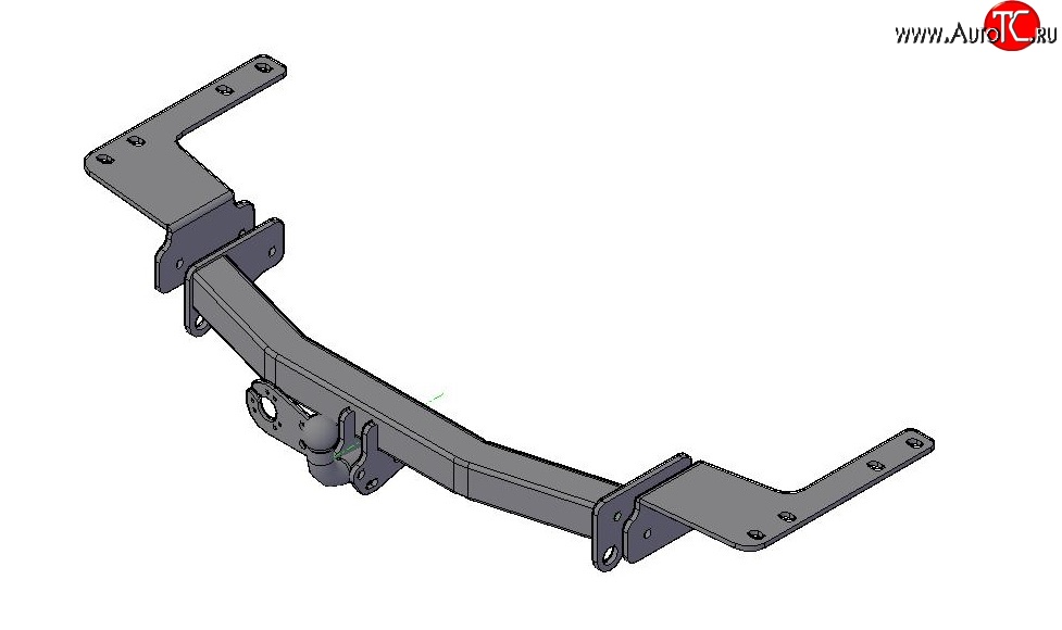 4 499 р. Фаркоп Russtal  Toyota Land Cruiser  100 (1998-2007) дорестайлинг, 1-ый рестайлинг, 2-ой рестайлинг  с доставкой в г. Новочеркасск