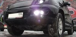 11 799 р. Комплект масок для ПТФ Sport Toyota Land Cruiser Prado J120 (2002-2009) (Неокрашенные)  с доставкой в г. Новочеркасск. Увеличить фотографию 2