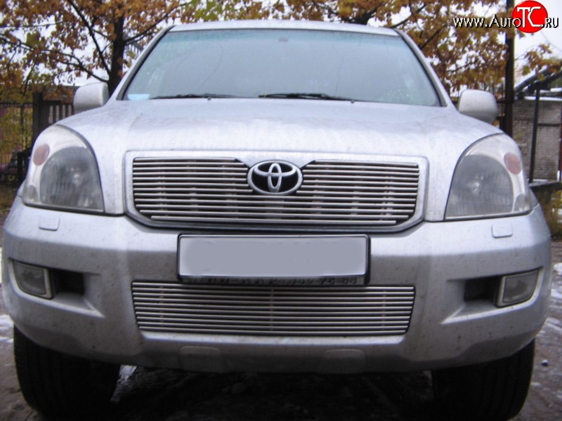 4 399 р. Декоративная вставка воздухозаборника Berkut Toyota Land Cruiser Prado J120 (2002-2009)  с доставкой в г. Новочеркасск