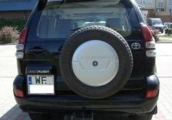 10 349 р. Спойлер CT v1 Toyota Land Cruiser Prado J120 (2002-2009) (Неокрашенный)  с доставкой в г. Новочеркасск. Увеличить фотографию 2