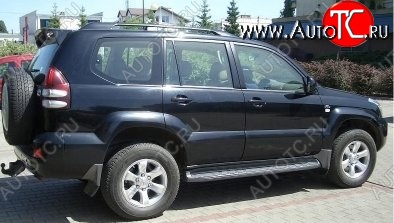 10 349 р. Спойлер CT v1 Toyota Land Cruiser Prado J120 (2002-2009) (Неокрашенный)  с доставкой в г. Новочеркасск