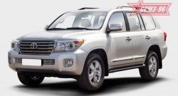 9 499 р. Декоративный элемент воздухозаборника Souz-96 (d16)  Toyota Land Cruiser  200 (2012-2015) 1-ый рестайлинг  с доставкой в г. Новочеркасск. Увеличить фотографию 1