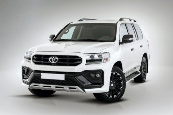 54 999 р. Бампер передний THOR Toyota Land Cruiser 200 2-ой рестайлинг (2015-2021) (Неокрашенный)  с доставкой в г. Новочеркасск. Увеличить фотографию 1