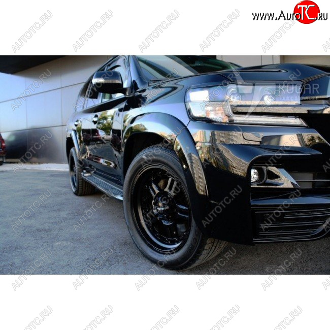 26 599 р. Накладки на колёсные арки MV-Tuning  Toyota Land Cruiser  200 (2015-2021) 2-ой рестайлинг  с доставкой в г. Новочеркасск