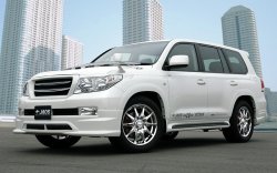 Накладки на колёсные арки JAOS Toyota Land Cruiser 200 дорестайлинг (2007-2012)