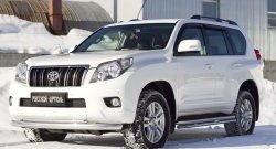 789 р. Зимняя заглушка решетки переднего бампера РА Toyota Land Cruiser Prado J150 дорестайлинг (2009-2013)  с доставкой в г. Новочеркасск. Увеличить фотографию 3