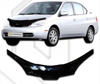 Дефлектор капота CA-Plastiс exclusive Toyota Prius XW10 дорестайлинг (1997-2000)