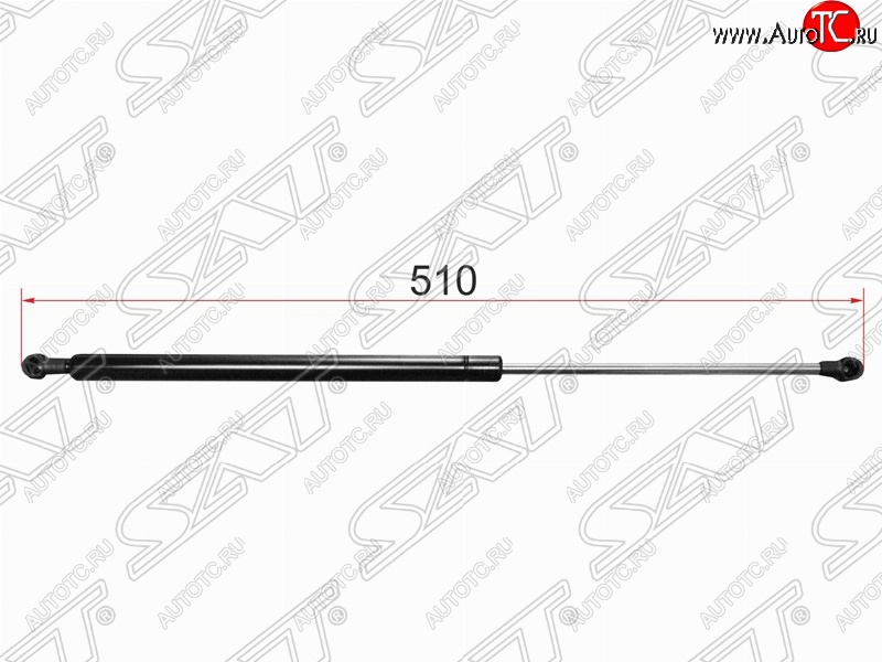 669 р. Газовый упор крышки багажника SAT Toyota Prius XW20 дорестайлинг (2003-2005)  с доставкой в г. Новочеркасск