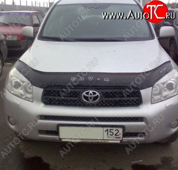 999 р. Дефлектор капота Russtal Toyota RAV4 XA305 5 дв. дорестайлинг (2005-2009)  с доставкой в г. Новочеркасск