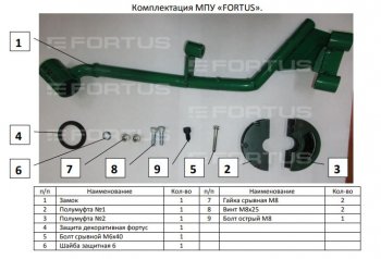 28 949 р. Замок рулевого вала FORTUS (бесштыревой)  Toyota RAV4  XA50 (2018-2024) 5 дв. дорестайлинг  с доставкой в г. Новочеркасск. Увеличить фотографию 3