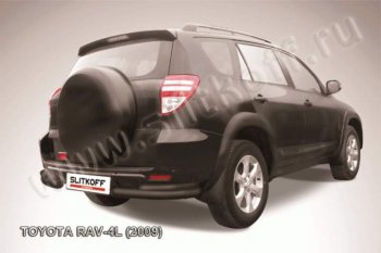 6 399 р. Уголки d76+d42 двойные  Toyota RAV4  XA30 (2009-2010) 5 дв. удлиненный 1-ый рестайлинг (Цвет: серебристый)  с доставкой в г. Новочеркасск. Увеличить фотографию 1