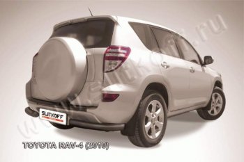 5 849 р. Уголки d76 Toyota RAV4 XA30 5 дв. удлиненный 2-ой рестайлинг (2010-2013) (Цвет: серебристый)  с доставкой в г. Новочеркасск. Увеличить фотографию 1