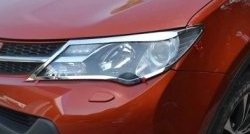 Накладки на фары СТ v2 Toyota RAV4 XA40 5 дв. дорестайлинг (2012-2015)