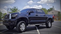 14 099 р. Накладки на колёсные арки BUSHWACKER  Toyota Tundra  XK50 (2007-2013) дорестайлинг, 1-ый рестайлинг (Неокрашенные)  с доставкой в г. Новочеркасск. Увеличить фотографию 4